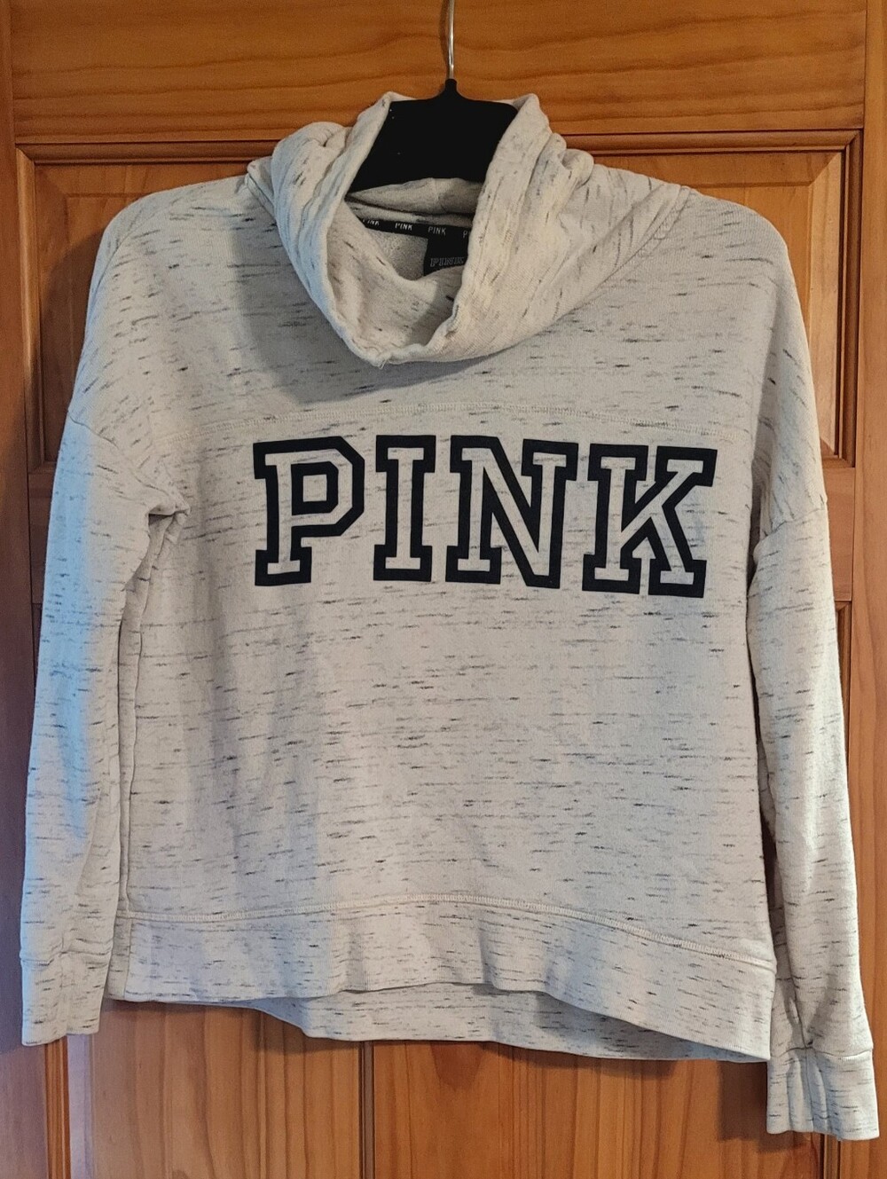 2014 Victoria's Secret PINK cowl neck sweatshirt Size Medium